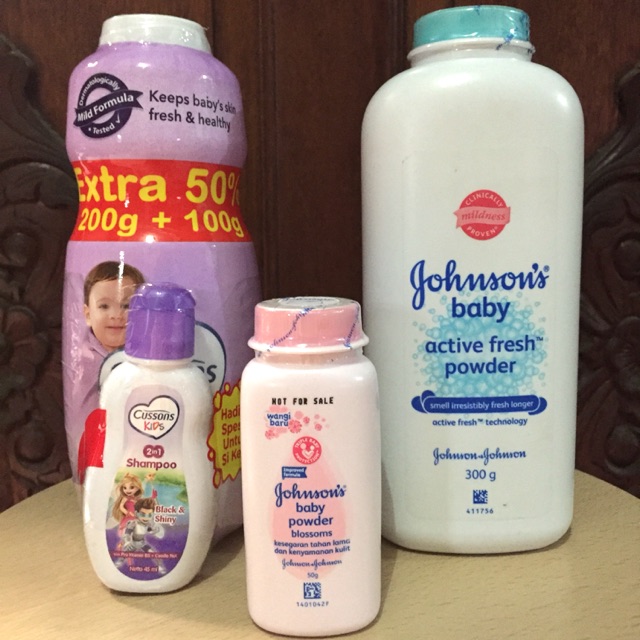 MURAH Paket Bedak Bayi Johnson’s & Cussons