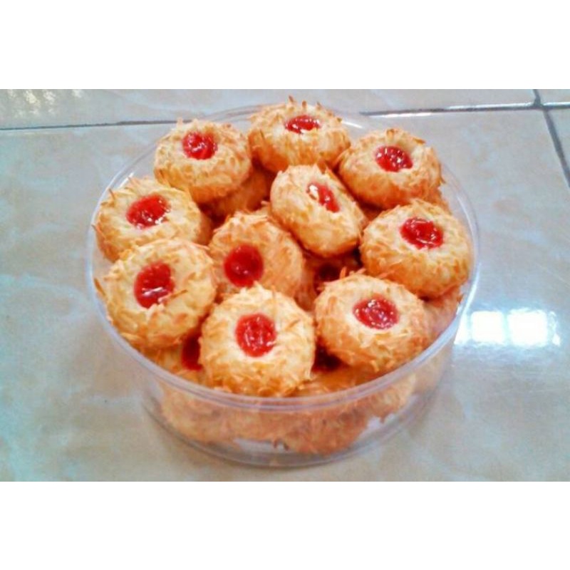 

kue kering tumbprint keju aneka rasa