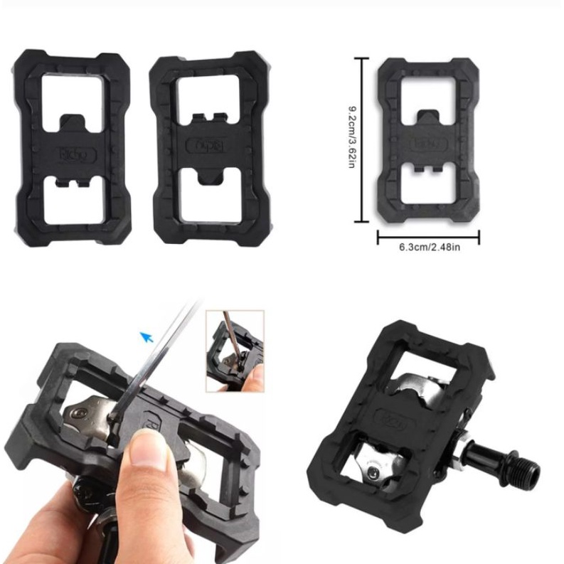 Richy Cover Pedal Cleat MTB Clipless Adapter For Pedal Cleat Shimano M520 M540 Promend