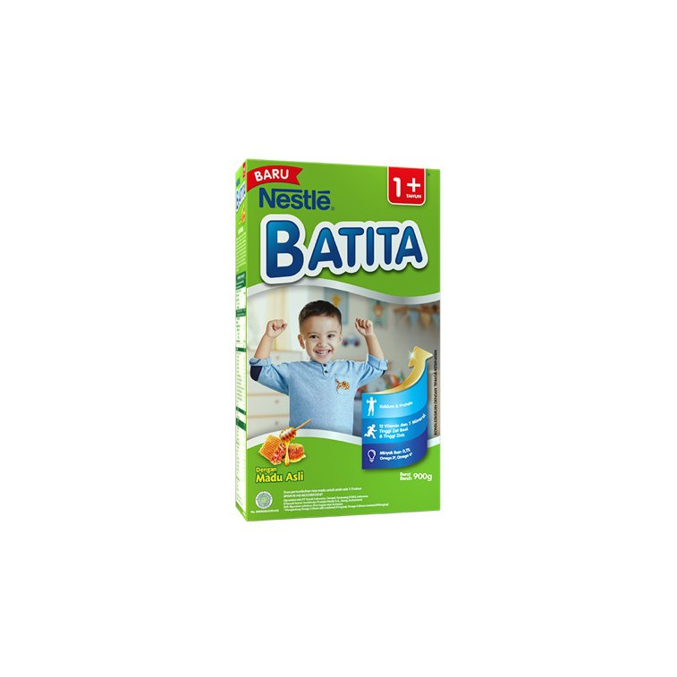 Nestlé BATITA 1+ Rasa Madu 1-3 tahun 900 gr-1