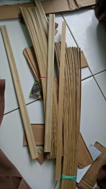 Bilah Bambu Belahan Bambu Media Tanam Lebar L 2 Cm P 45 Cm