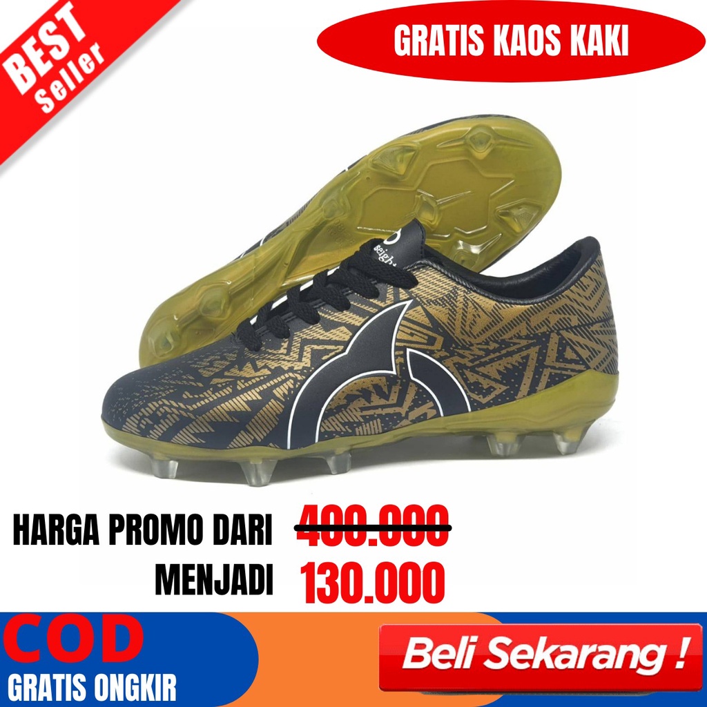 Sepatu Bola forte savage in Grey-Black electricity Grade Ori Made In Indo Grey-Black