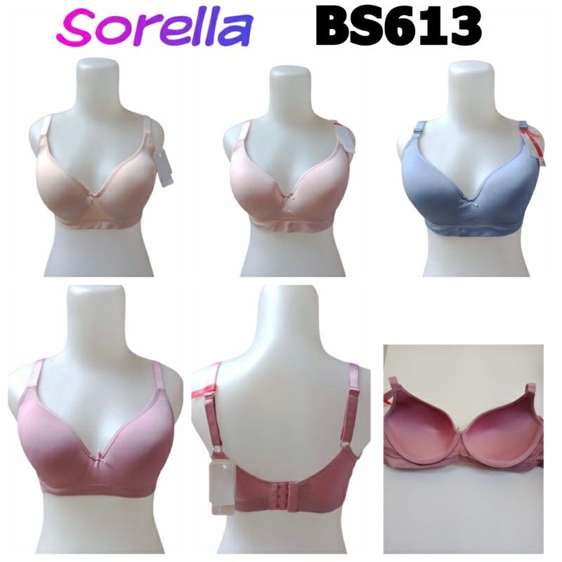 SRR - Bra 613 SORELLA tanpa kawat size 38C 38D