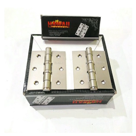 Engsel Pintu Rumah Hawaii Tebal Kuat 4" Inch