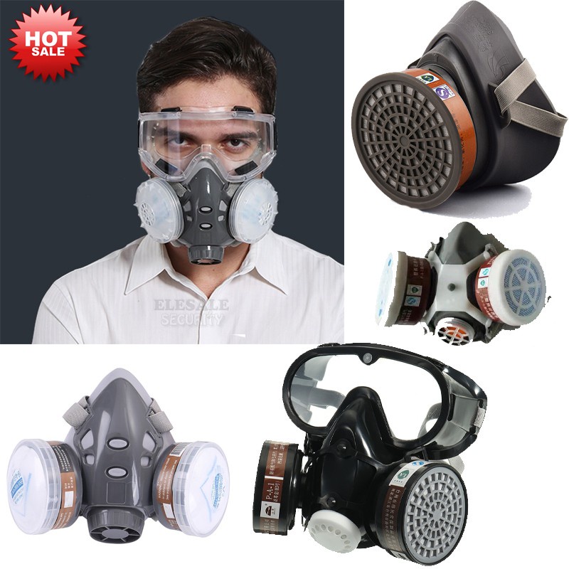 M4V Masker Gas Respirator Anti-Dust Industrial Mask Chemical AMT