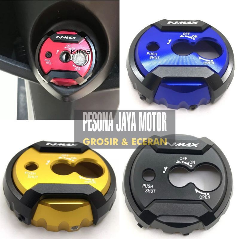 Cover Kunci Kontak Nmax Old/Xride /Fino Fi/Mio Soul Gt Fast Bikes Original Two Tone