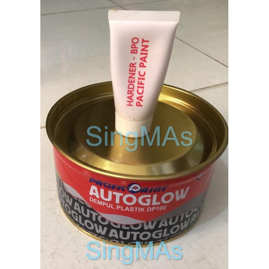 DEMPUL AUTOGLOW DP 100 1KG Tahan Panas Dempul Mobil/Besi