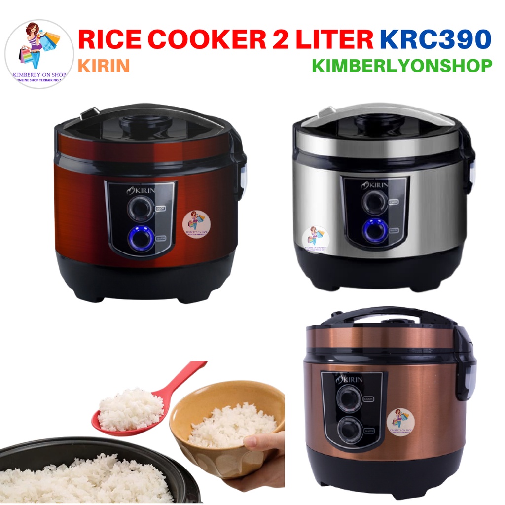 Rice Cooker Magic Com KIRIN Ceramic 2 Liter KRC 390