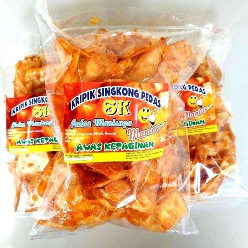 

Keripik singkong SK keripik singkong pedas manis SK