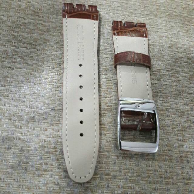 STRAP TALI JAM KULIT Swatch CROCODILE 20 MM 22MM 22 MM