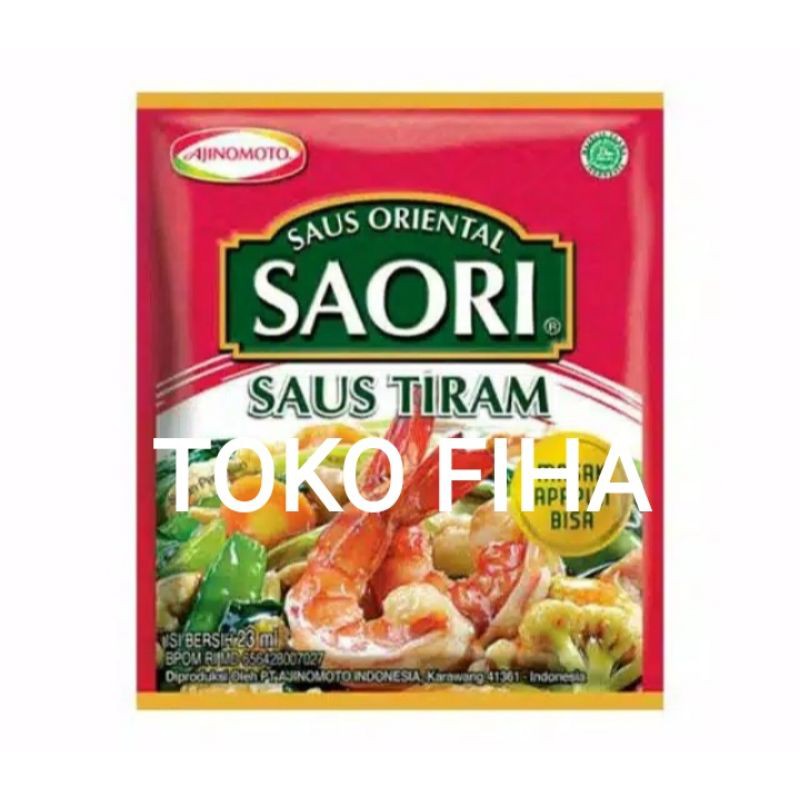 

Saori Saus Tiram 23ml - Sachet/Renteng