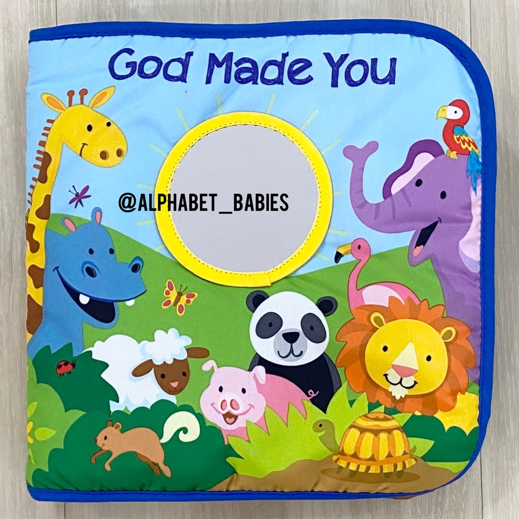 

God Made You Cloth Book