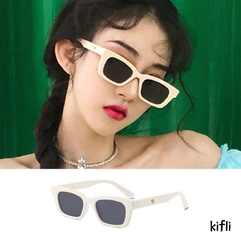 KIFLI Korea Fashion Gm Kacamata Wanita Anti UV Frame Kacamata Dewasa Unisex