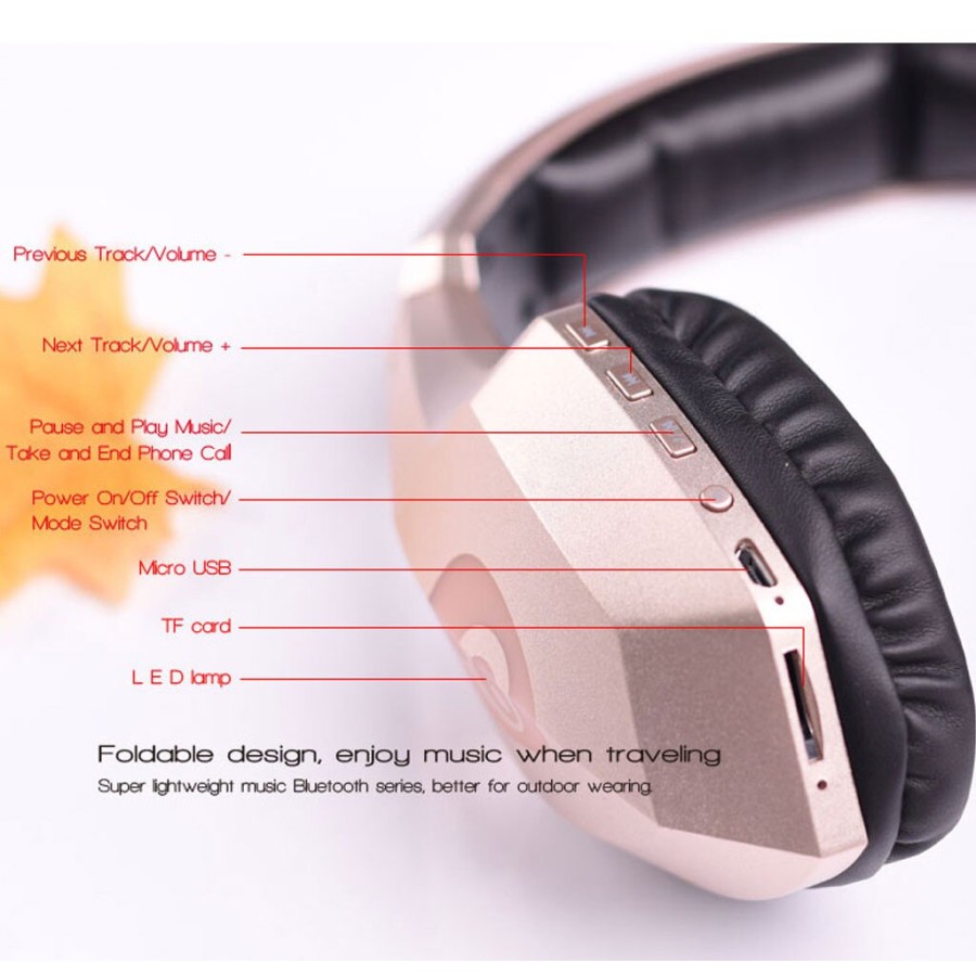 Headphone / Headset gaming bluetooth ovleng s33