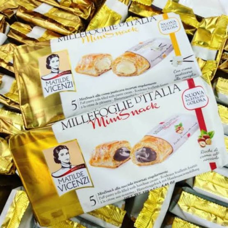 

matilde vicenzi millefoglia d'italia mini snack 125gr