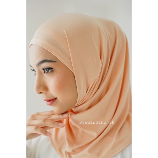 Bergo Syiria Mini Sport Non Pet Jersey hijab instant voly