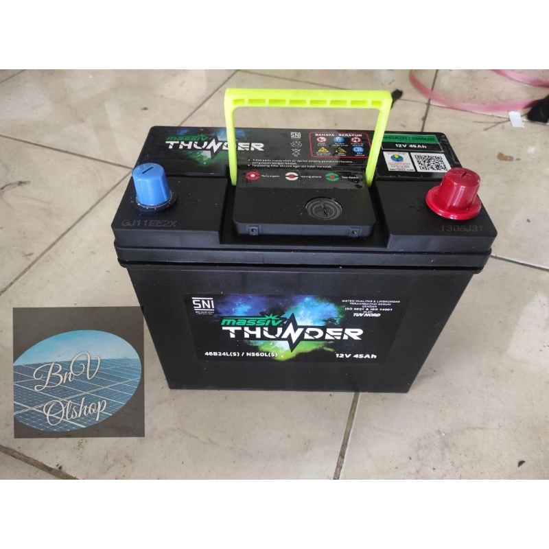 Aki kering NS60LS Massive Thunder mobil oddisey