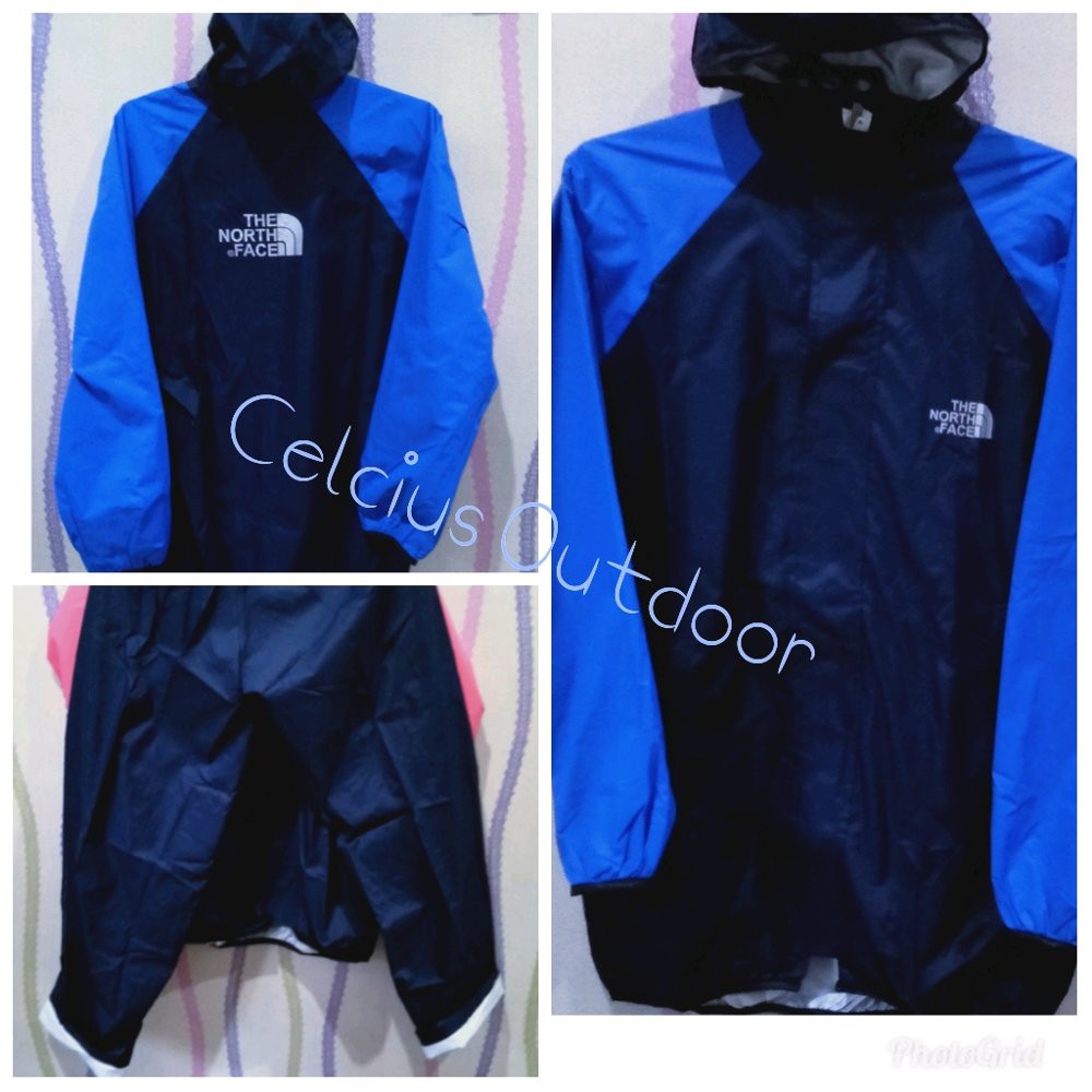 Jas Hujan Mantel Raincoat TNF Lokal not Consina Eiger Respiro Bagus
