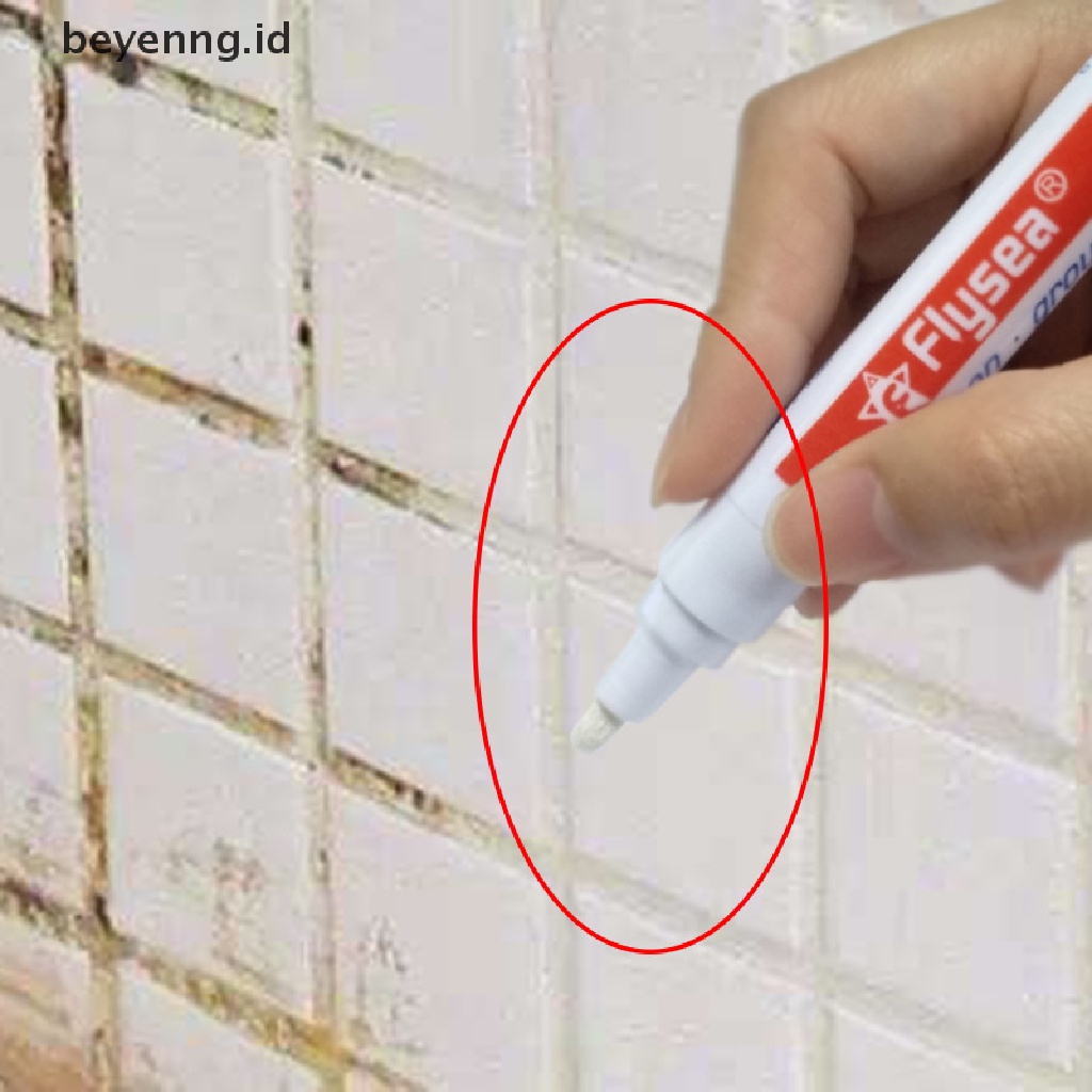 Beyen Refill Pen Warna Putih Untuk Perbaikan Gap Ubin Porselen Kamar Mandi