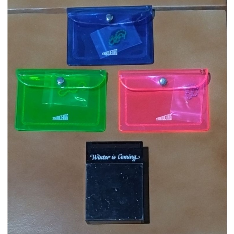 PVC Pouch MD Thrill Ride & Tincase MD Kingdom The Boyz