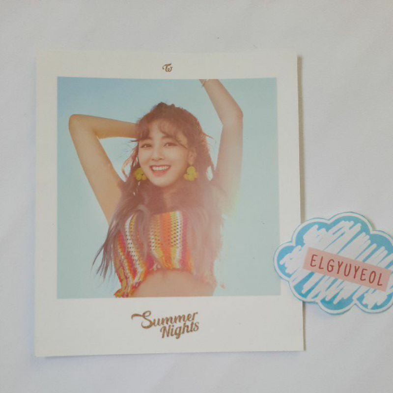 Jihyo Twice Photocard