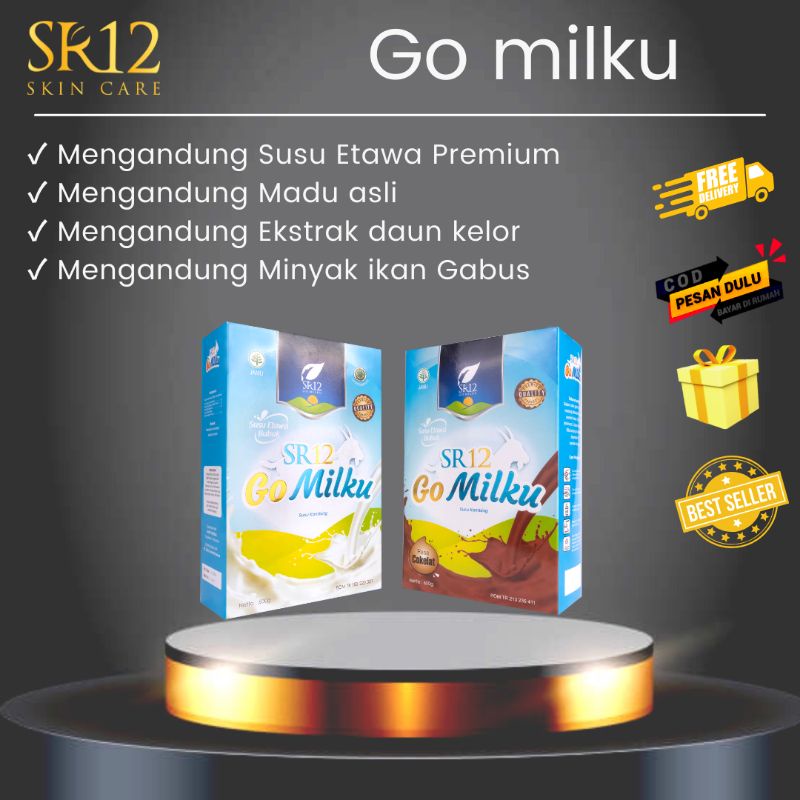 

Go Milku SR12 Susu Kambing Etawa Premium Meningkatkan Kesehatan Imun Aman Bumil Busui