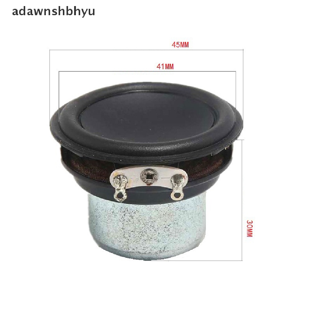 Speaker Bluetooth adawnshbhyu 1.75 Inch 8ohm 10W Jangkauan Lengkap Neodymium Speaker Audio Mini