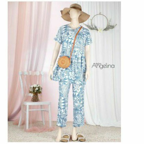 LUNA PAJAMAS VINTAGE PATCHWORK ATELIER ANGELINA