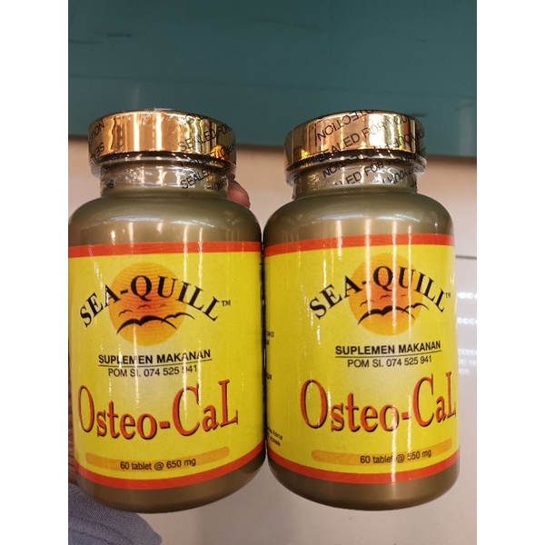 [BPOM] Sea Quill Osteocal isi 60tablet