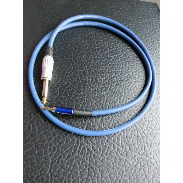 Kabel Jack HP ke sound 1 meter canare Jack mp4 stereo Jack mono cocok untuk semua HP, Hp ke salon atau ke sound