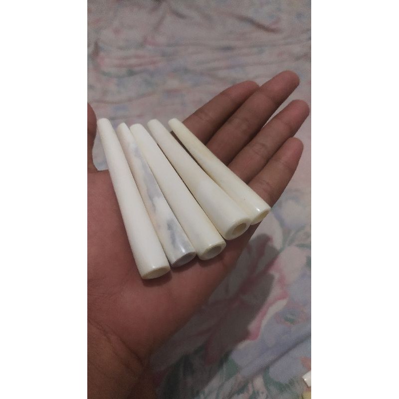 pipa tulang sapi panjang 8cm