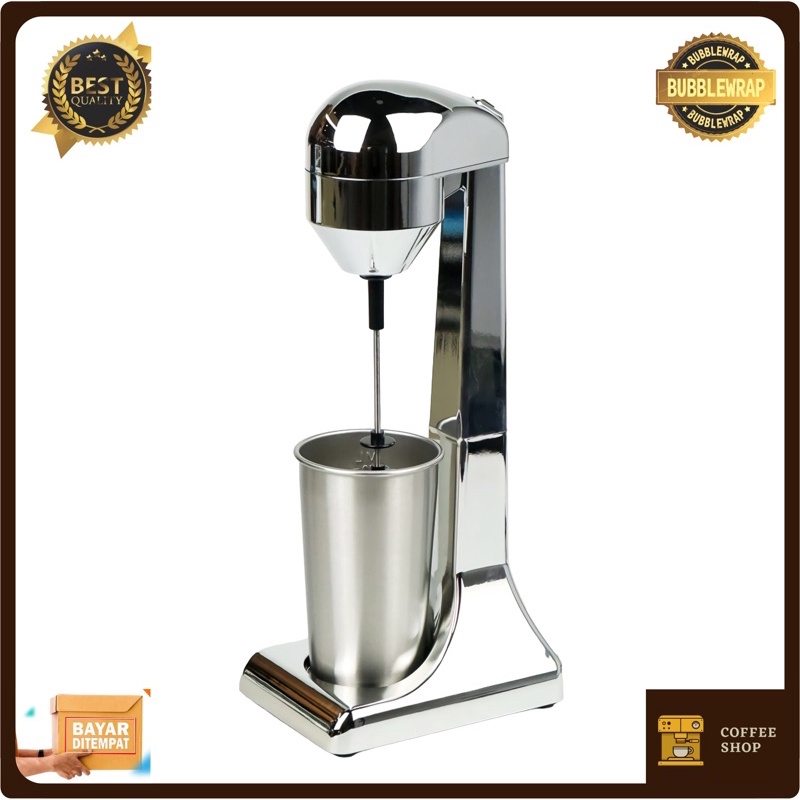 Mixer Elektrik Alat Pengaduk Pengocok Minuman Otomatis Milk Foam Milk Shake Kopi Garansi