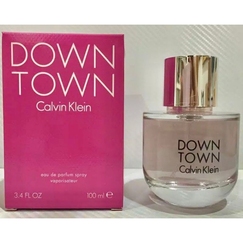 PARFUM WANITA CALVIN KLEIN CK DOWN TOWN 100 ML ORI SINGAPORE