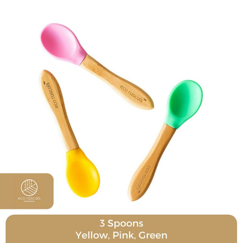 Eco Rascals Bamboo Spoon Set