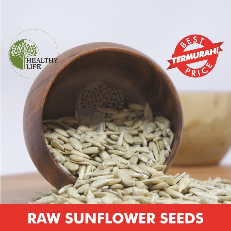 Organic Sunflower Seed / Biji Bunga Matahari (Kuaci Kupas) 250 gr