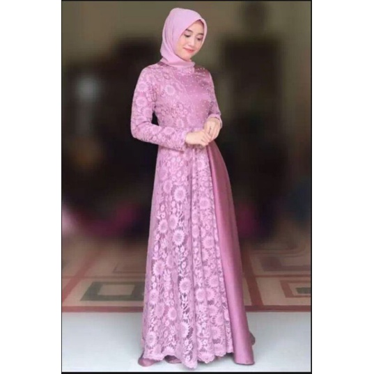 GAMIS PESTA PREMIUM / GAUN MEWAH /DRESS KONDANGAN