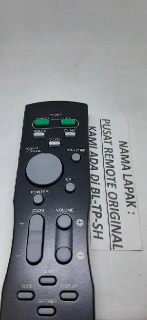 REMOTE REMOT PROYEKTOR PROJECTOR NEC RP-109 ORIGINAL ASLI