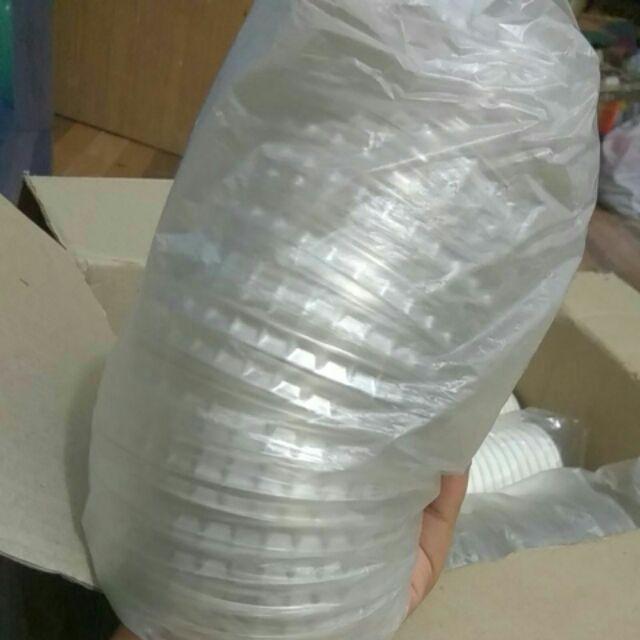 Lid Dome Cup Plastik 22 Oz / Tutup Cembung Gelas Plastik 22 Oz Merk Ic Plast