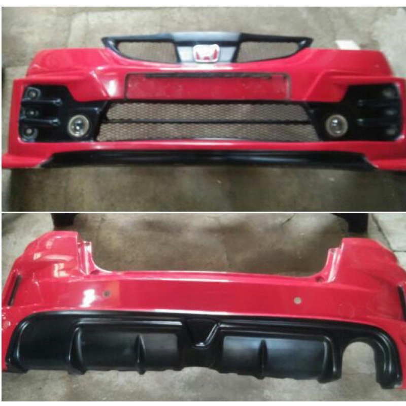Bumper Honda Jazz Mugen Second Depan Belakang