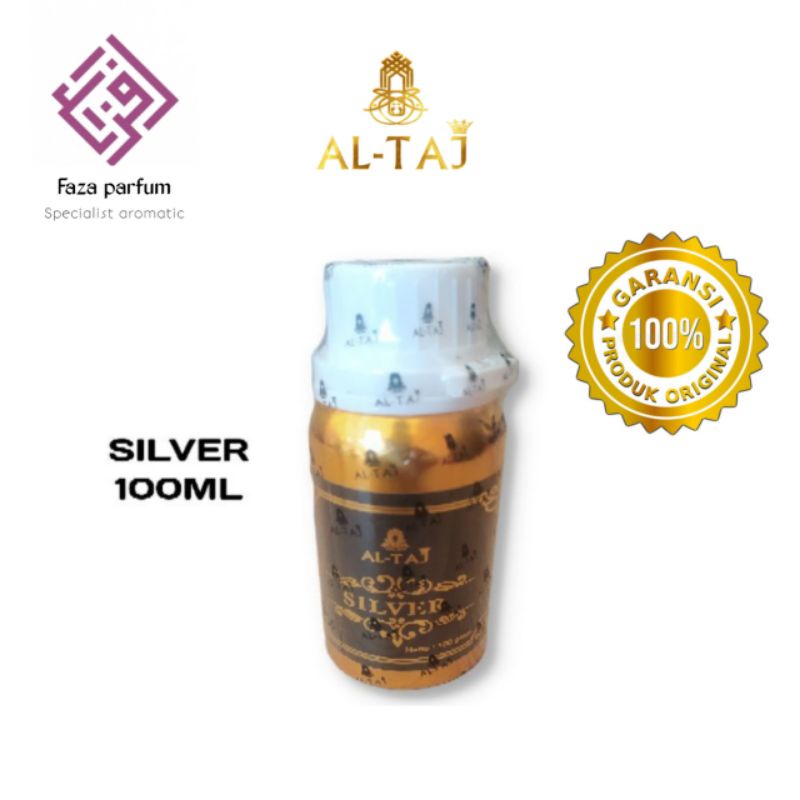 BIBIT PARFUM SILVER BY AL- TAJ SEGEL 100 ML