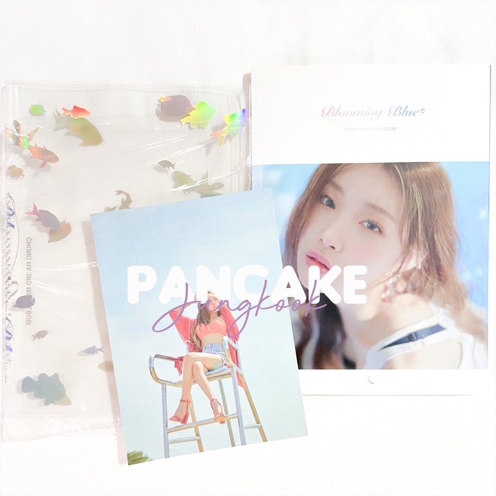 [ READY‼️ ALBUM ONLY ] chungha blooming blue no poster