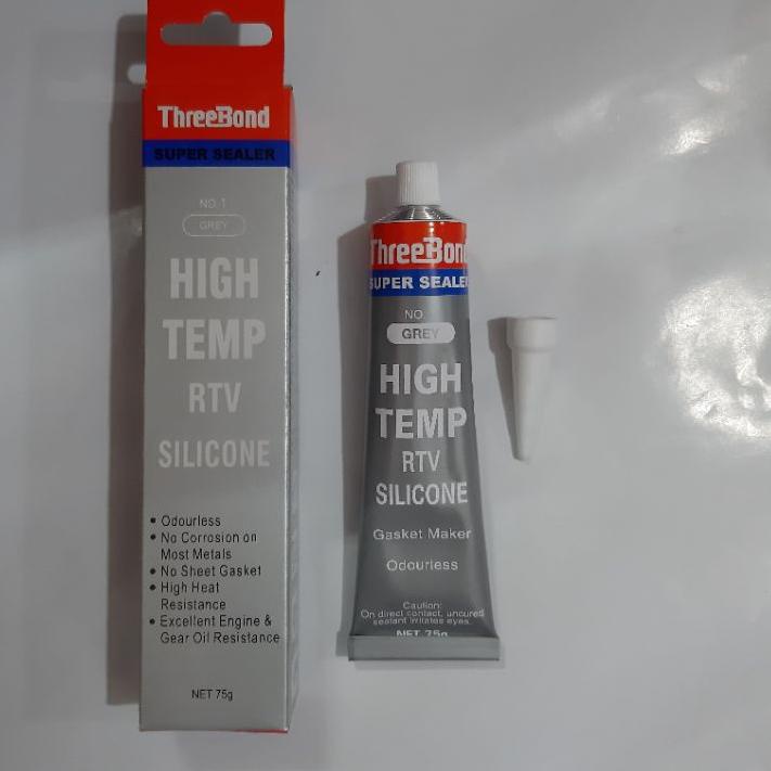 

New - ThreeBond Silver RTV No. 1 Grey Abu Abu High Temp 75gram ~
