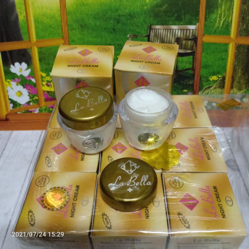 [12 pcs] CREAM LABELLA GOLD MALAM ORIGINAL