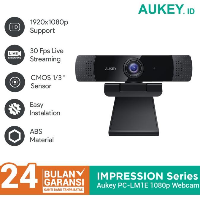 >>>>>] Aukey Webcam PC-LM1E Overview Full HD Video 1080p - 500884