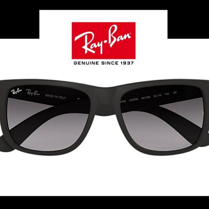Jual Kacamata Hitam Rayban Rb4165 F Justin 622 8g 58 17 140 Original Indonesia Shopee Indonesia