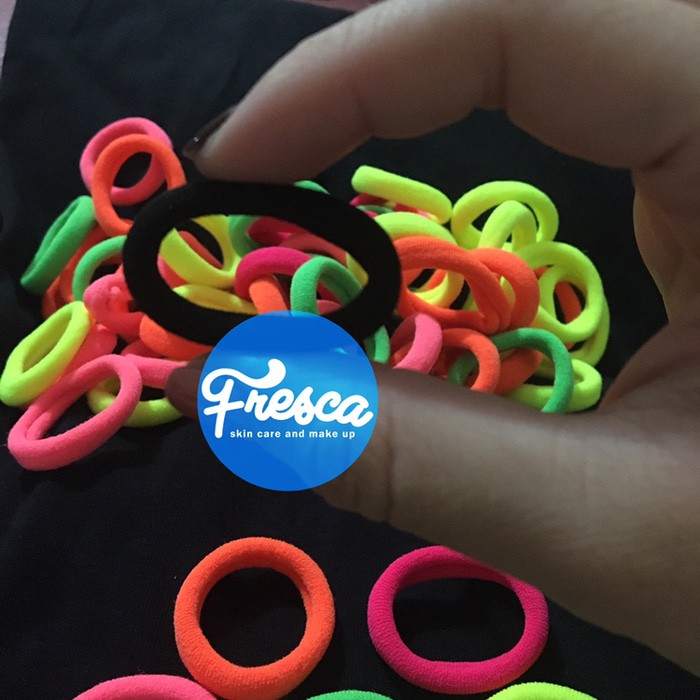 Ikat Rambut Hitam Iket Rambut Simple Black