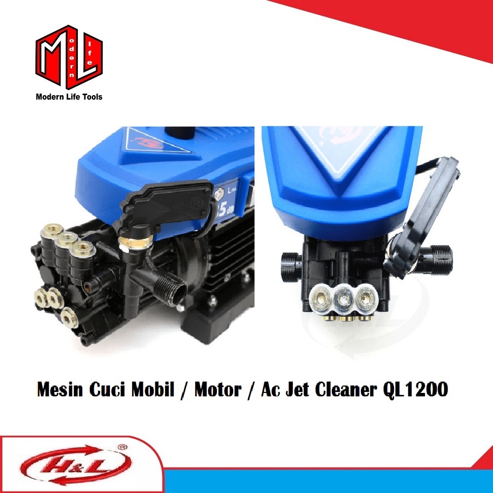 Mesin Steam Cuci Jet Cleaner High Pressure Washer H&amp;L QL-1200