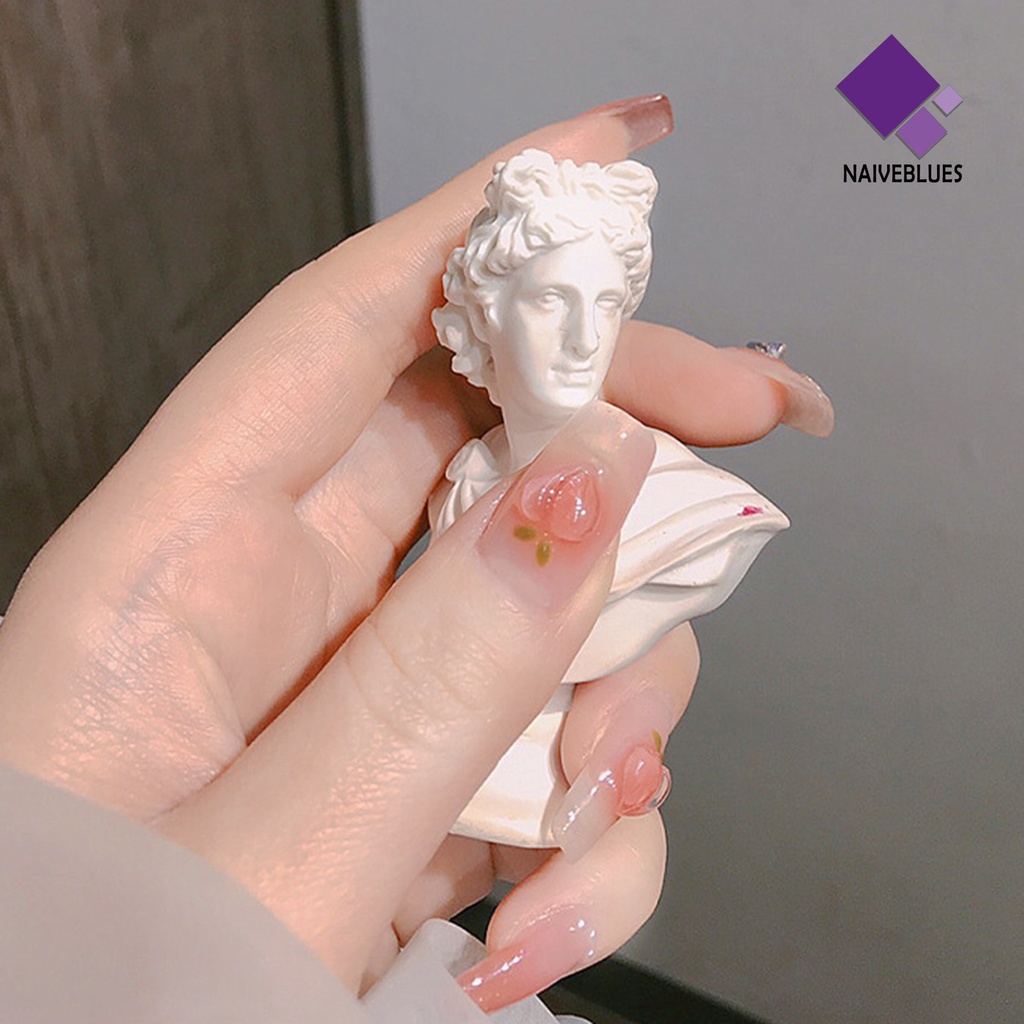 Naiveblue 25Pcs / Set Ornamen Hati 3D Multifungsi Bahan Resin Untuk Aksesoris Nail Art DIY Charms