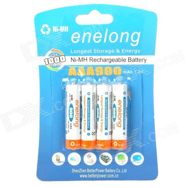 Grab medan Enelong Baterai Cas Ni-Mh AAA 900mAh 4 PCS - HR03 / MN2400