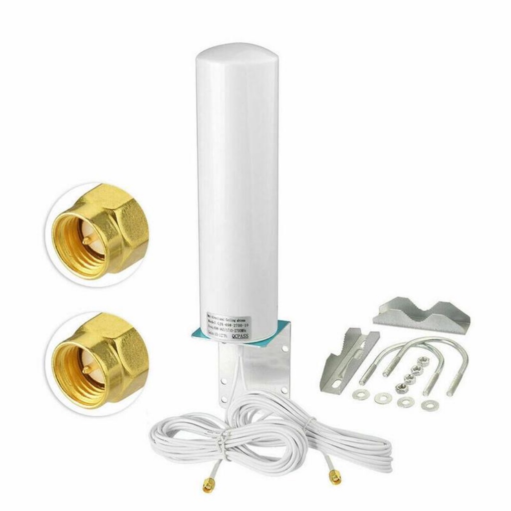 Antena Eksternal 3G 4G LTE Modem Orbit Star 2 28dBi Konektor SMA Outdoor 5 Meter Home Router Huawei B310 / B311 / B315